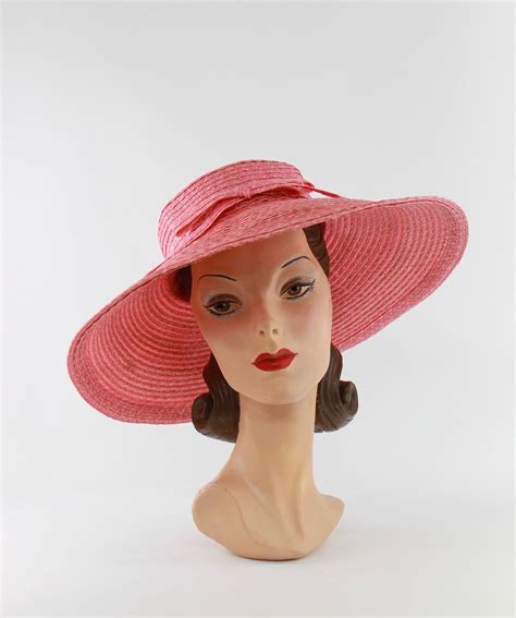 1950 dior hats|Vintage Christian Dior Hats .